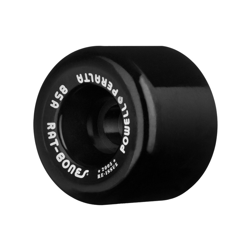 Rat Bones Black 60mm Skateboard Wheels