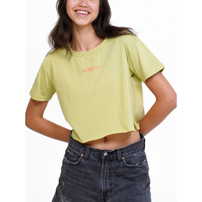 Stocked On Life Crop T-Shirt