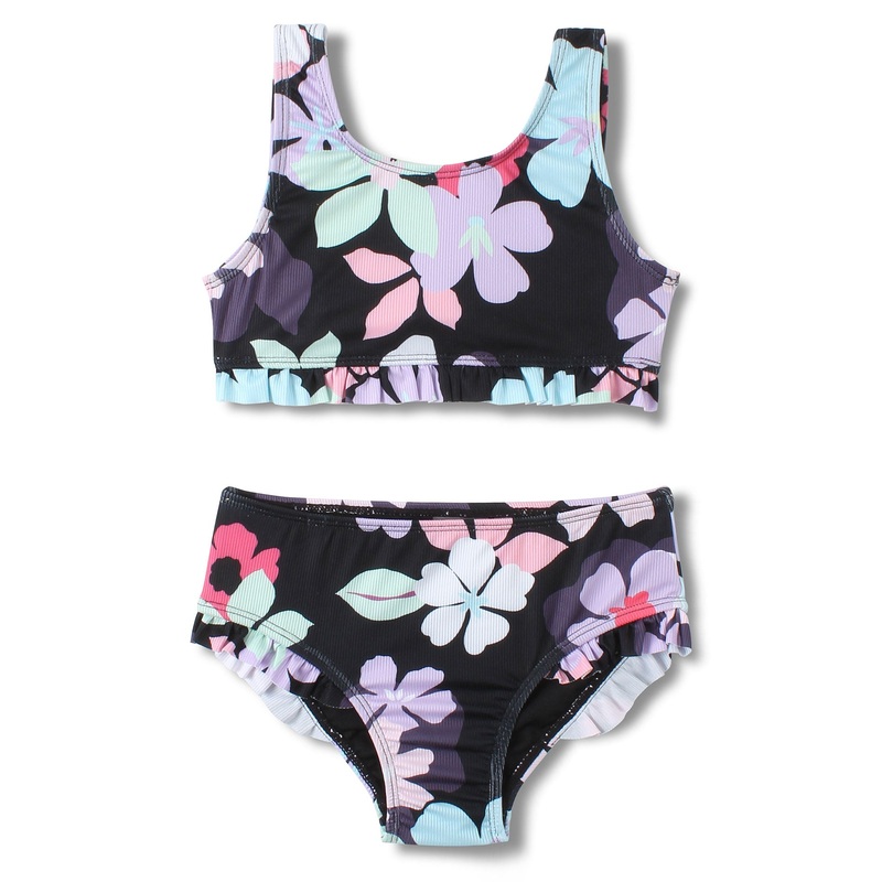 Surf Vibe Ruffle Bikini (Girls 2-7)