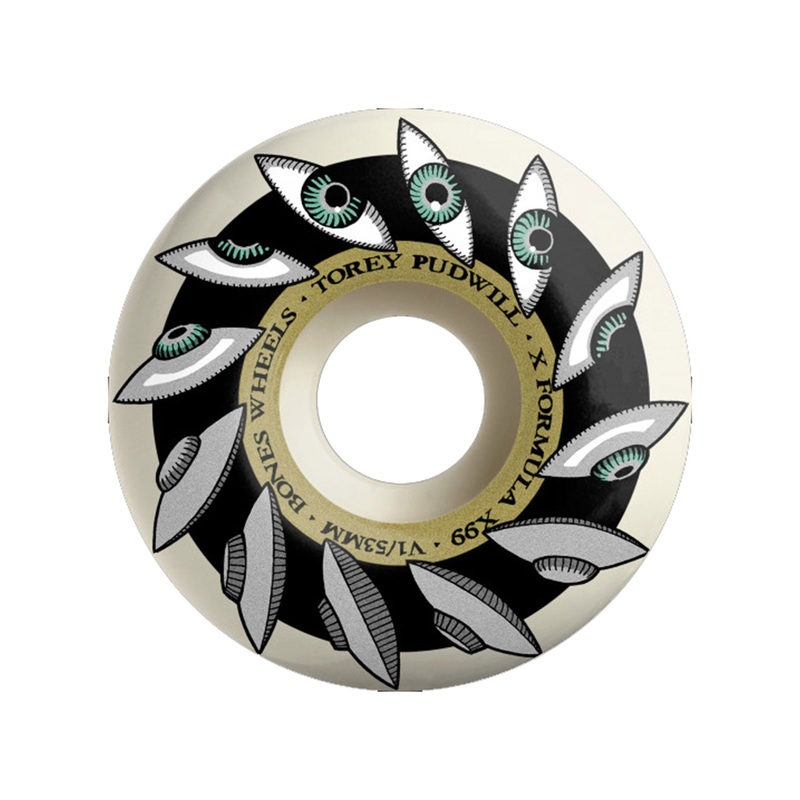 X-Formula V1 Standard Pudwill Eyeing Saucer Skateboard Wheels