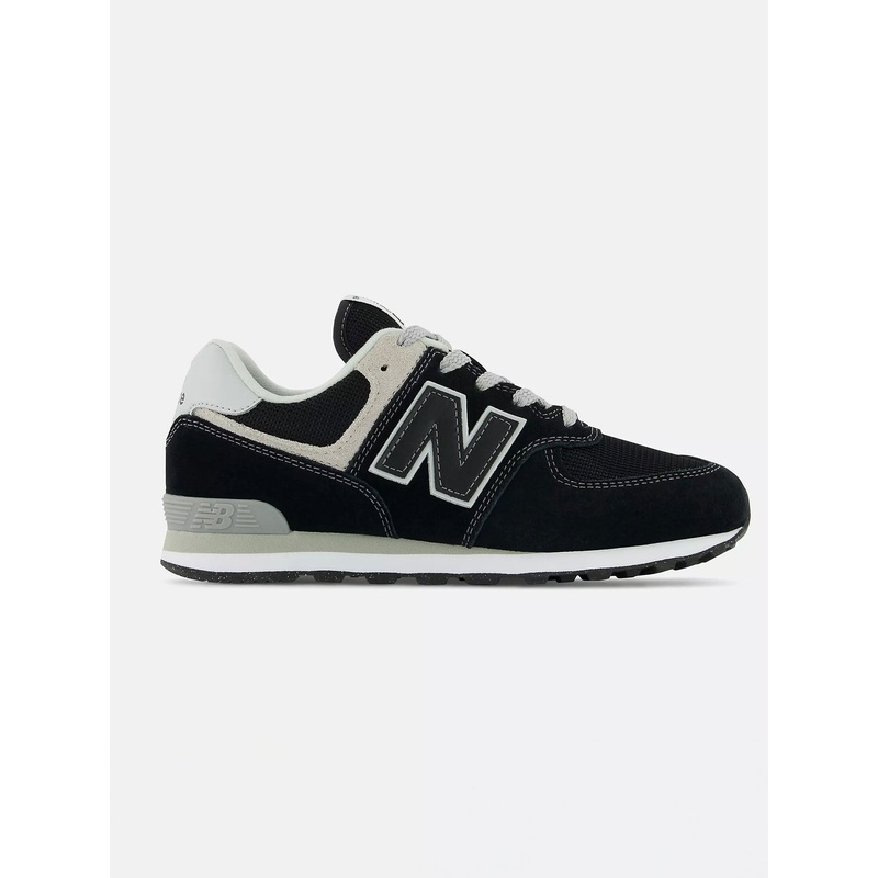 574 Black/White Shoes (Kids)