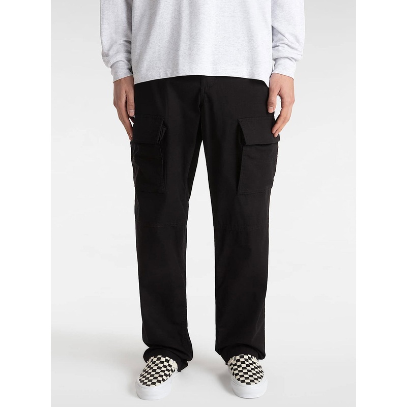 Fatigue Cargo Loose Tapered Ripstop Pants