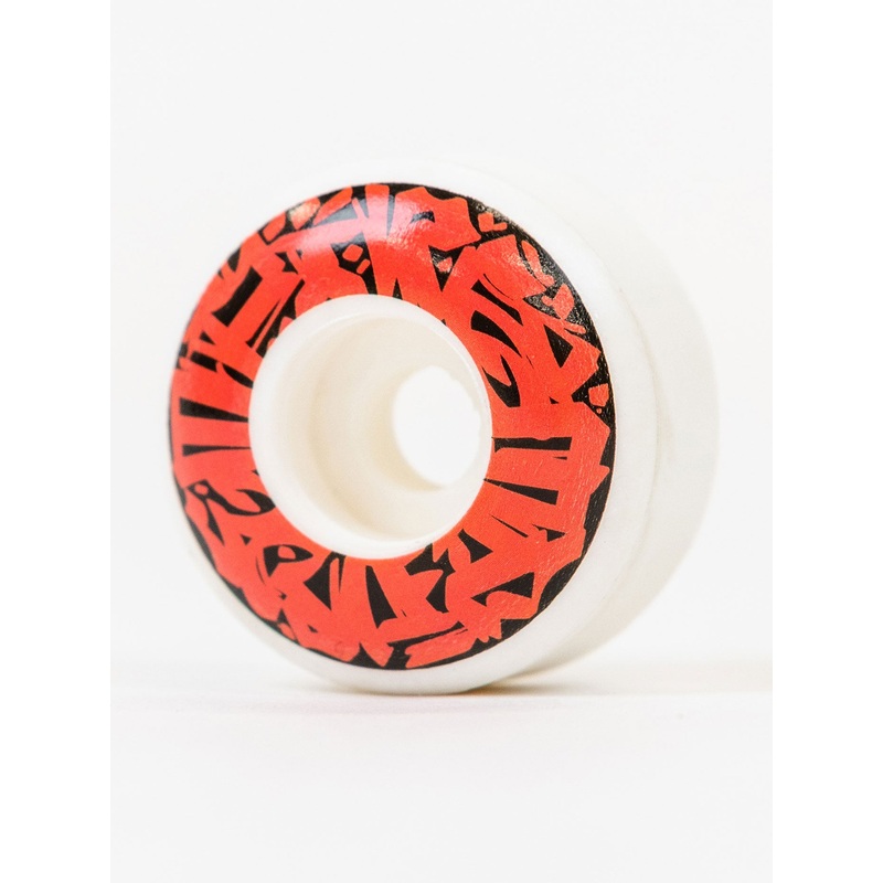 Acrylic Red/Black Skateboard Wheels