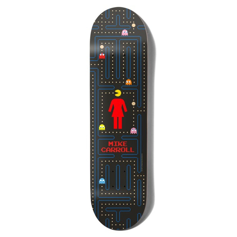 Carroll Pac-Man 8.5” Skateboard Deck
