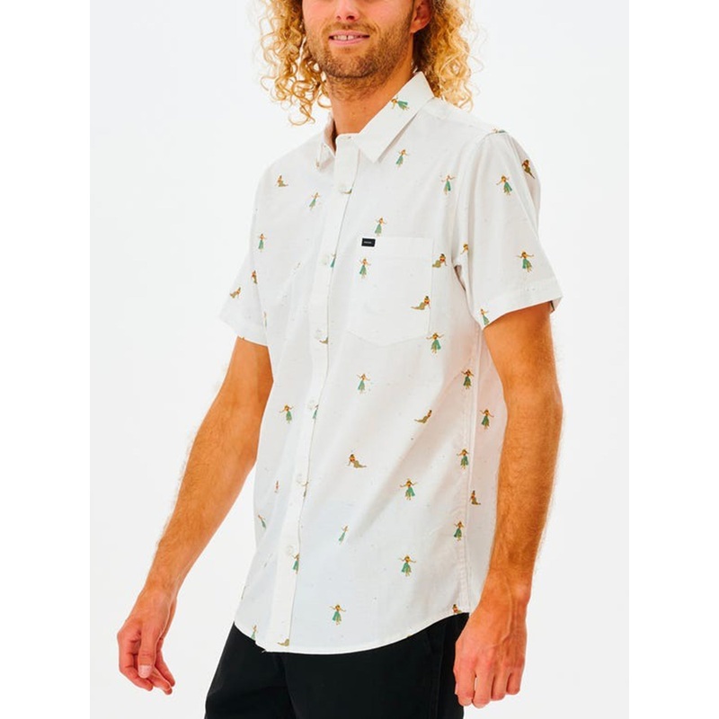 Hula Breach Short Sleeve Buttondown Shirt