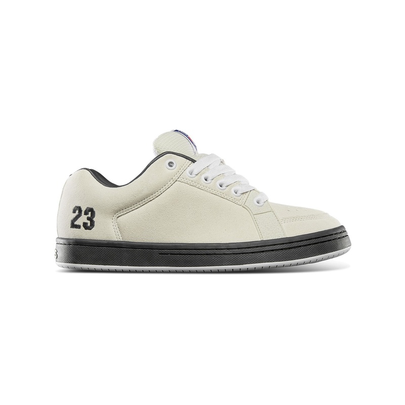 Sal23 White/Black Shoes