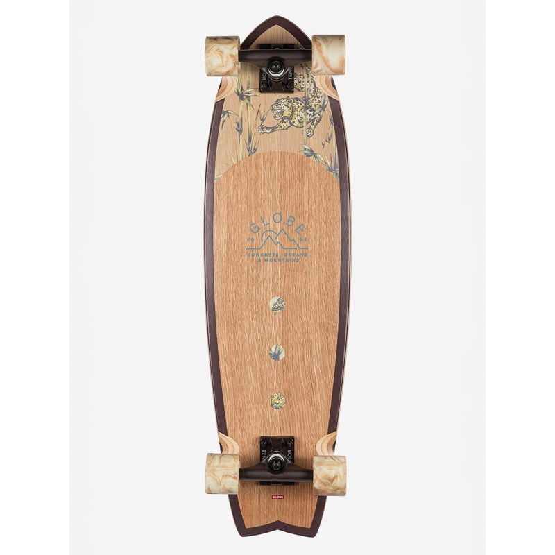 Chromantic White Oak/Jaguar 33” Complete Cruiser