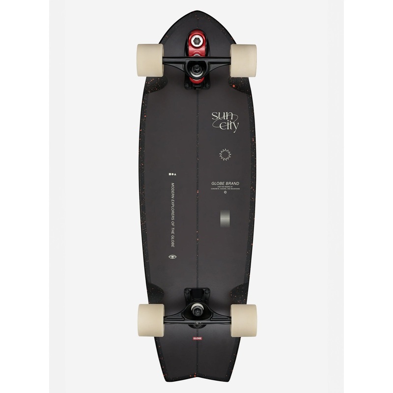 Sun City 2 Astro Red 30” Complete Cruiser