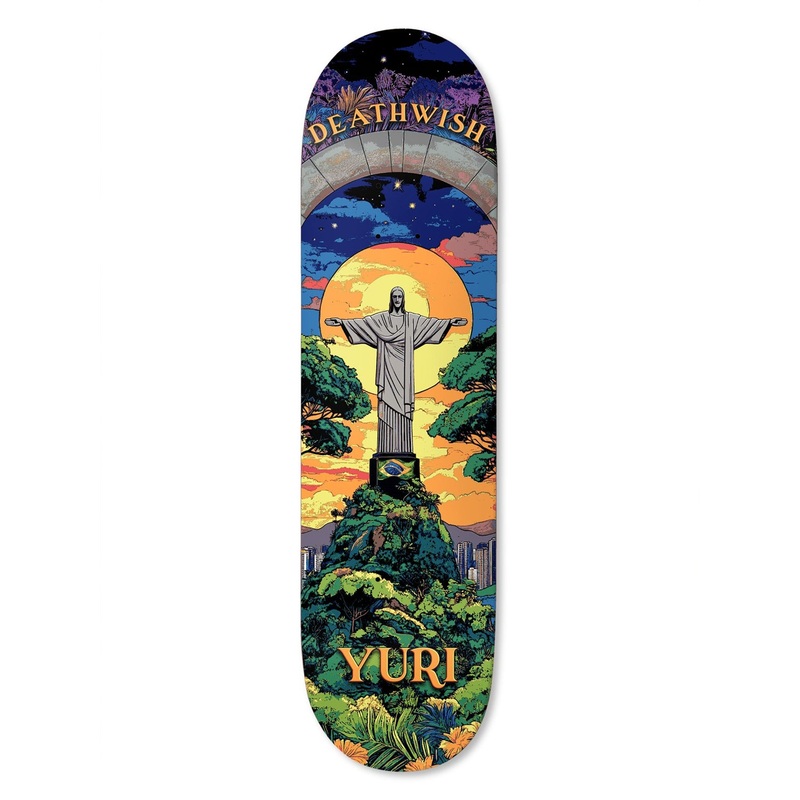 Yuri Facchini The Redeemer 8.25” Skateboard Deck