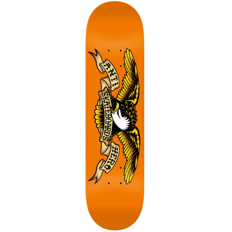 Classic Eagle Orange 9” Skateboard Deck