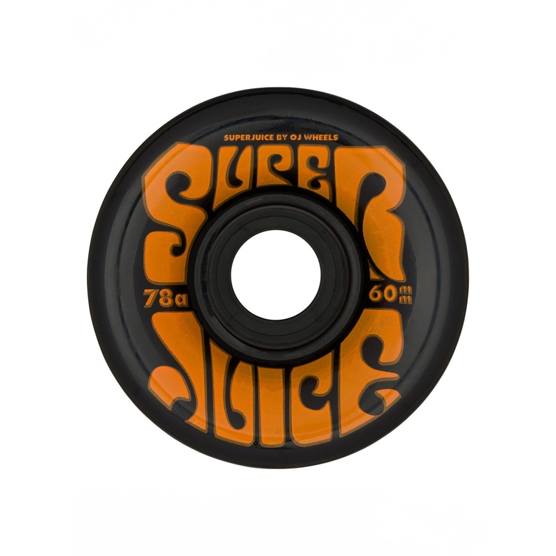 Super Juice Black 60mm Skateboard Wheels