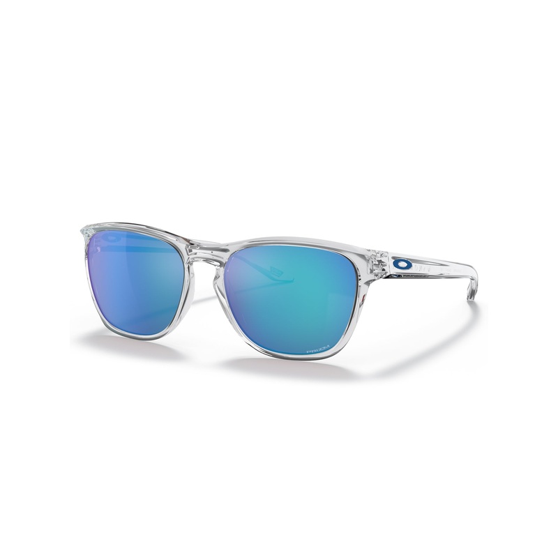 Manoburn Polished Clear/Prizm Sapphire Sunglasses
