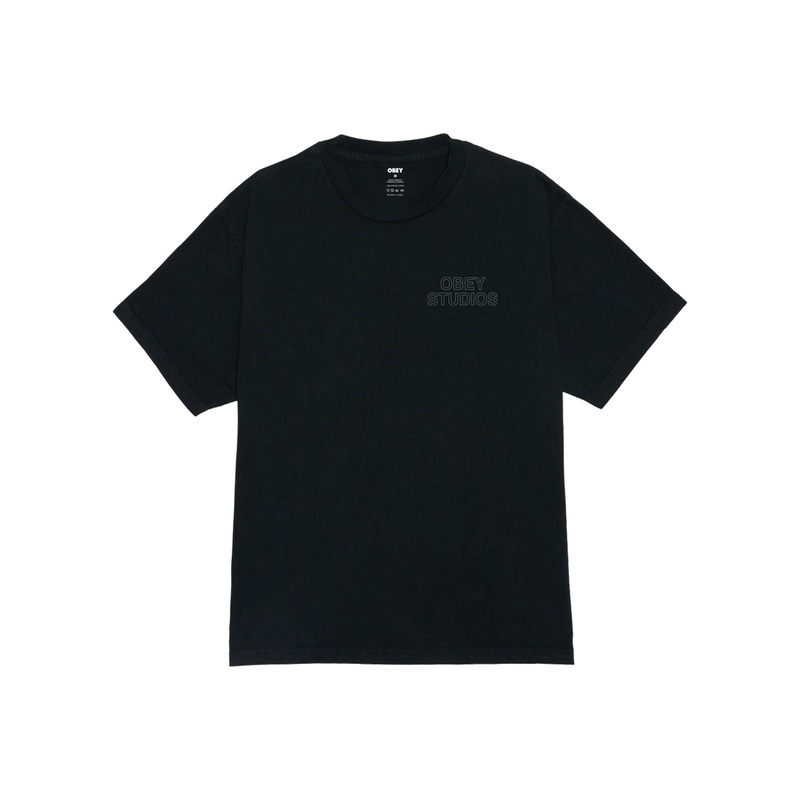 Obey Studios Outline Pigment T-Shirt