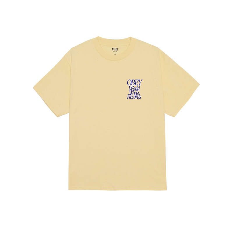 Obey Worldwide Records Pigment T-Shirt