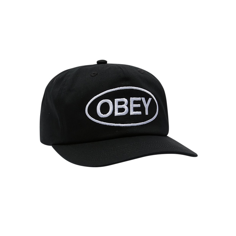 Oval 6 Panel Strapback Hat