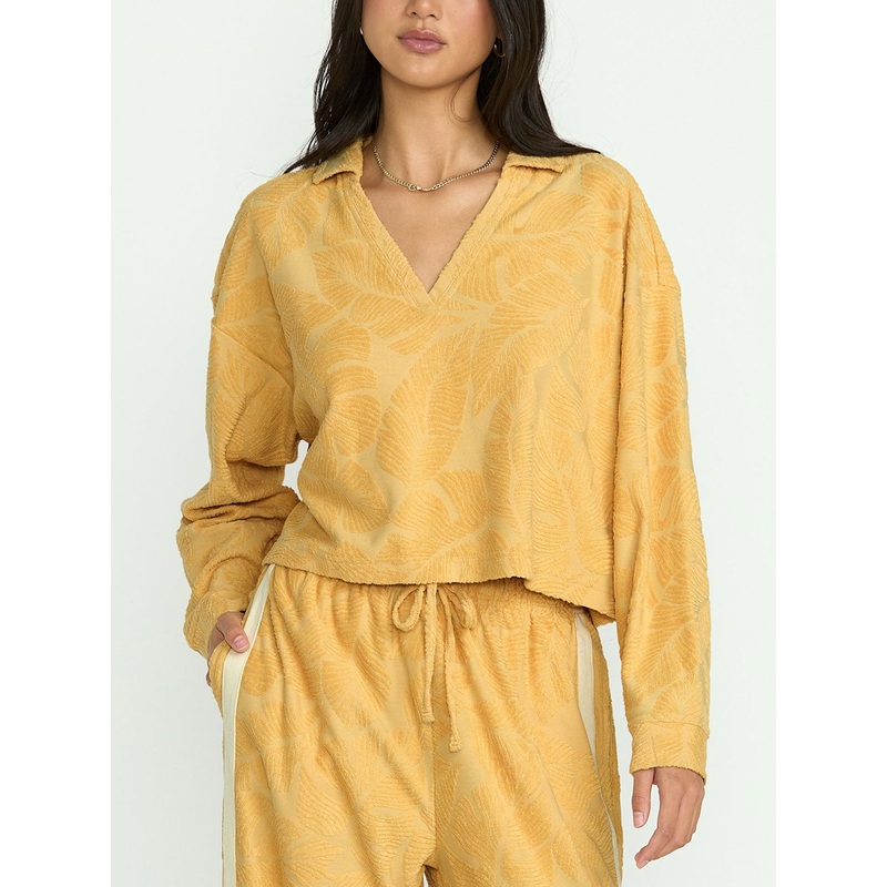 Sun Palm Terry Sweatshirt