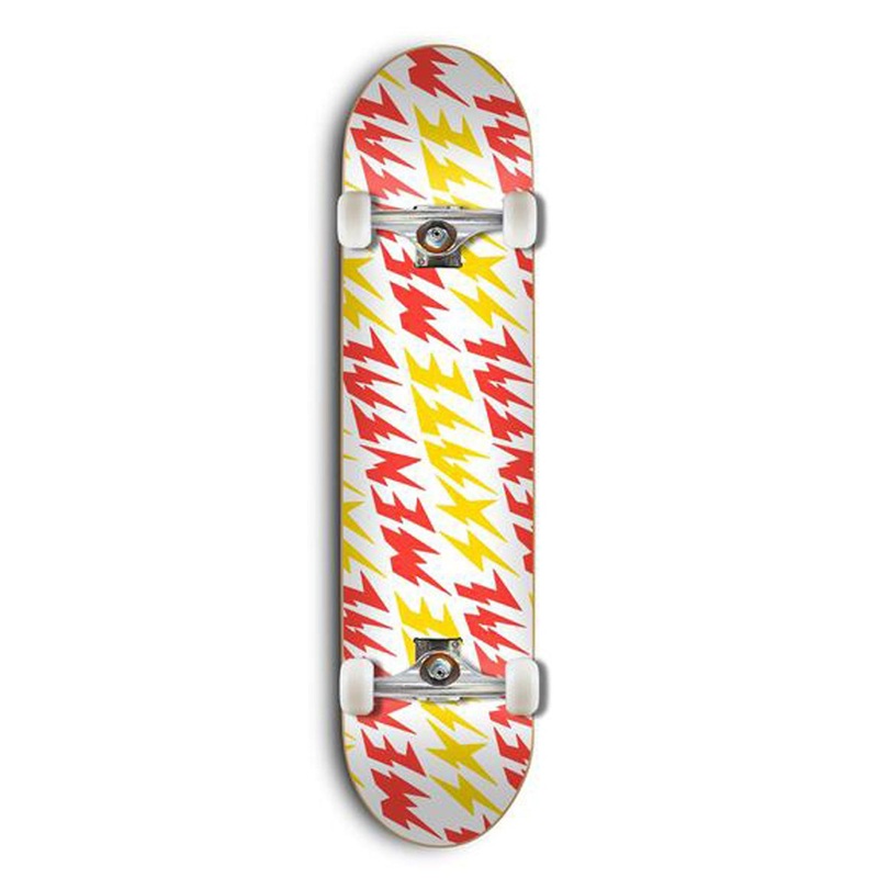 Bolts Yellow 8 Complete Skateboard