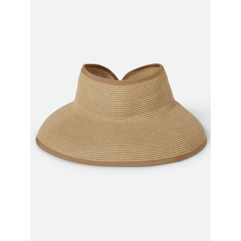Ivy Packable Straw Visor Hat
