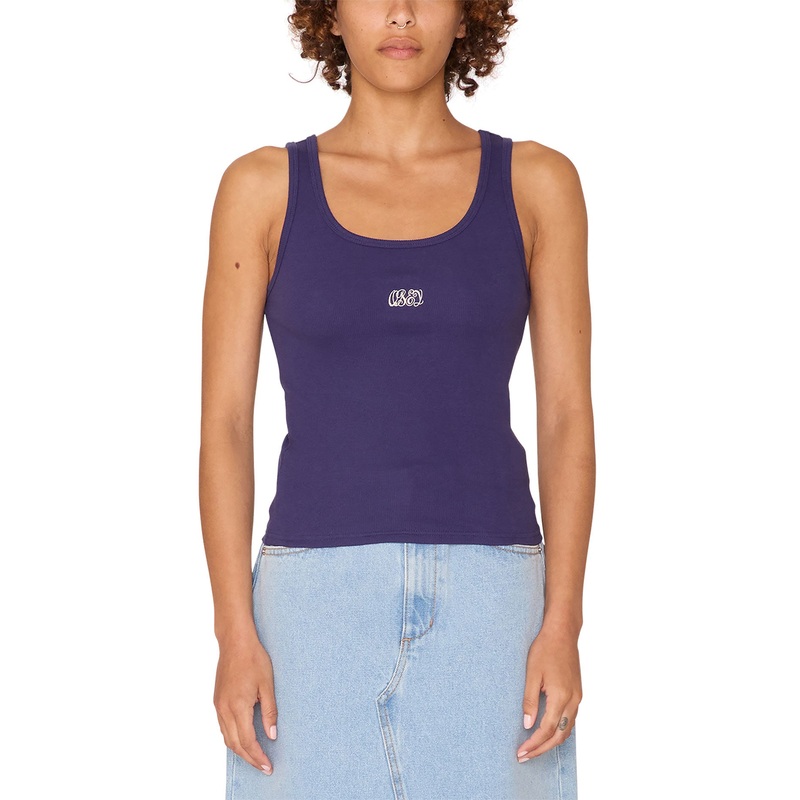 Ribbon Rib Tank Top