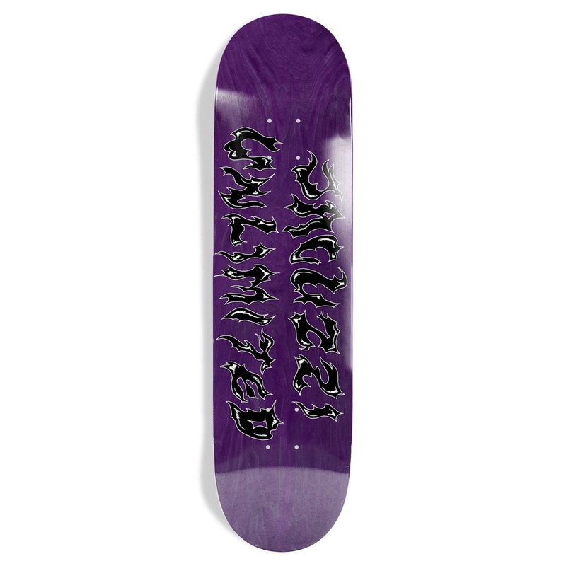 EX7 Ice Font Jet Ski 8.25” Skateboard Deck