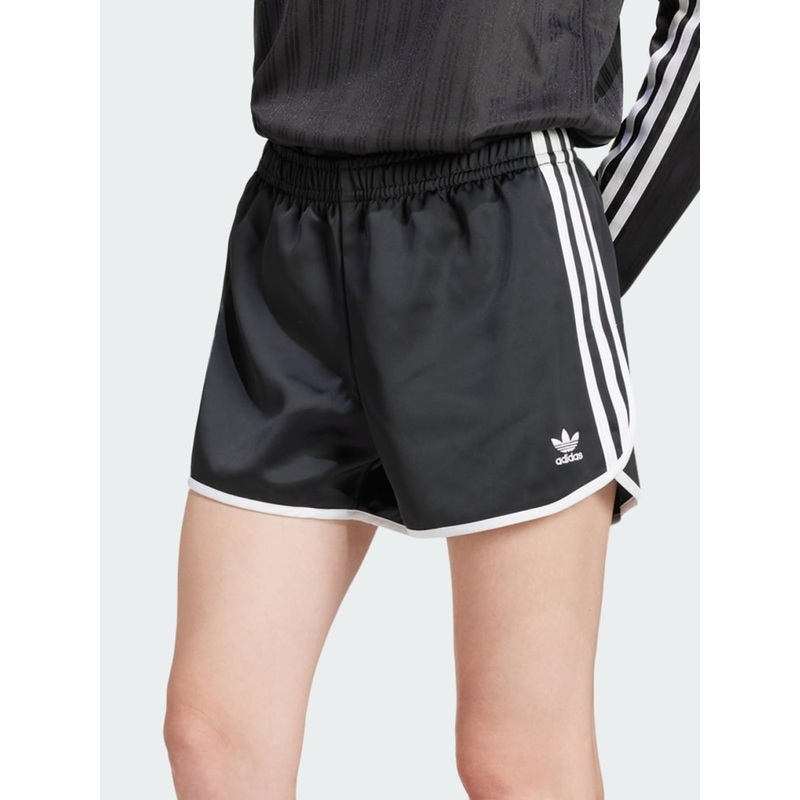 3 Stripes Sprinter Black Shorts
