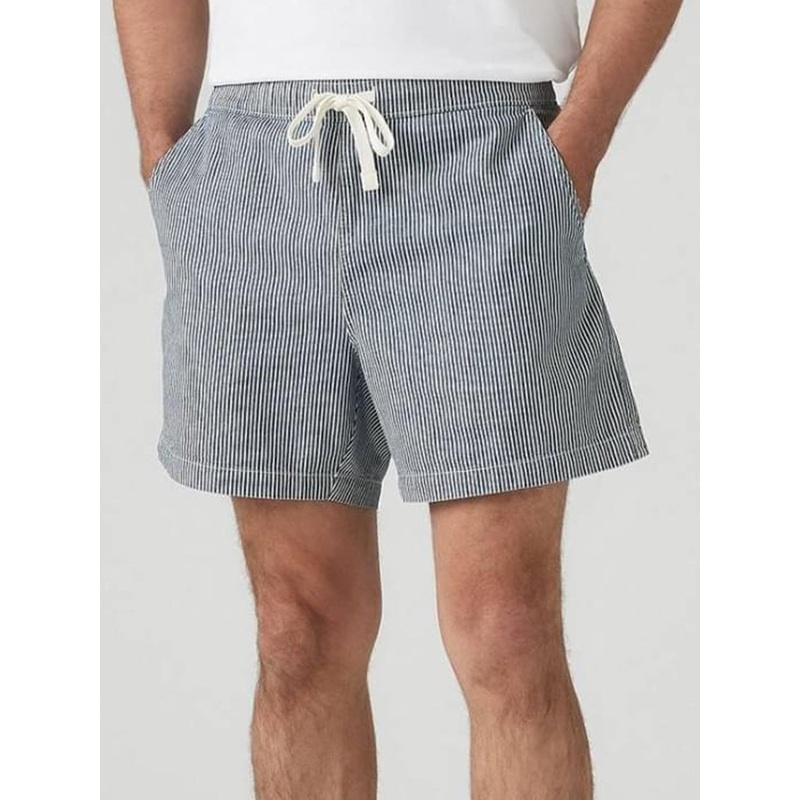 XX Chino Bay II Indy Mid Wash Stripe Shorts