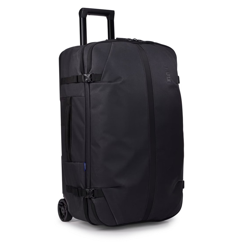 Aion Black Wheeled Duffel Bag