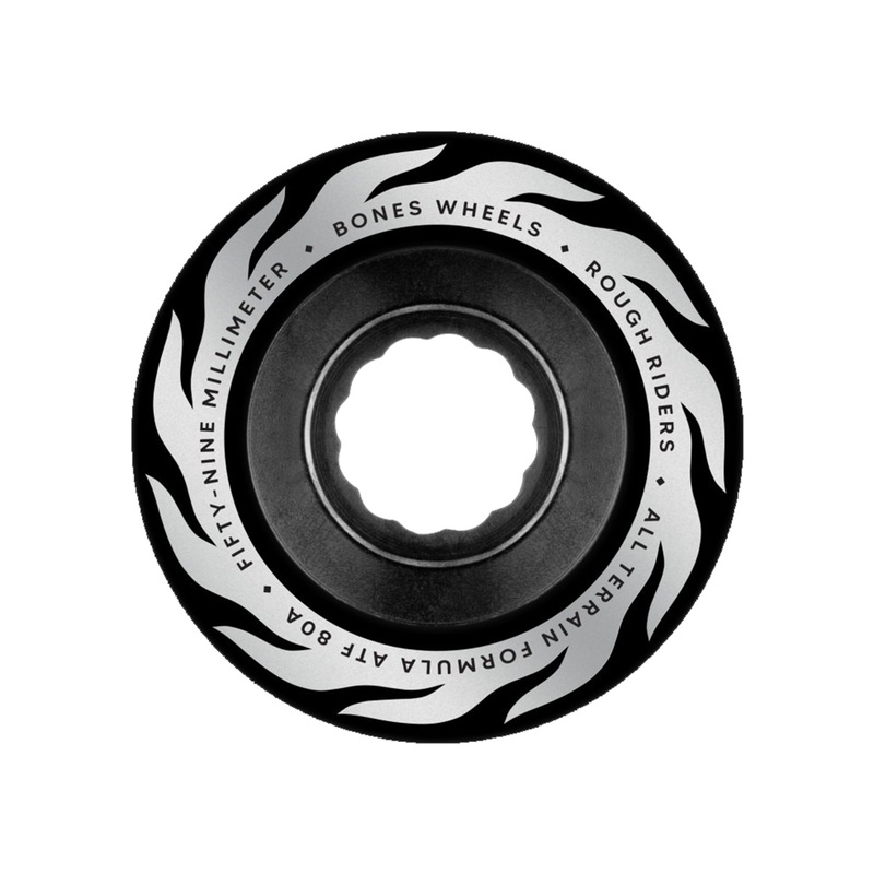 Atf Rough Riders Eternal Flame Black Skateboard Wheels