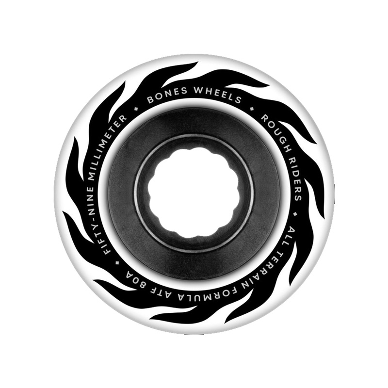 Atf Rough Riders Eternal Flame White Skateboard Wheels