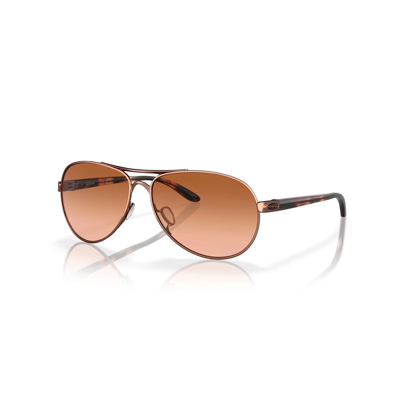 Feeback Rose Gold/VR50 Brown Gradient Sunglasses