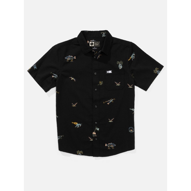 Session Short Sleeve Buttondown Shirt (Boys 7-14)