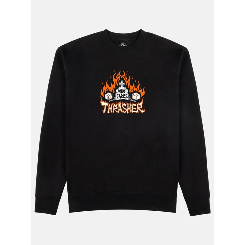 Who Cares By Neckface Crewneck Sweatshirt