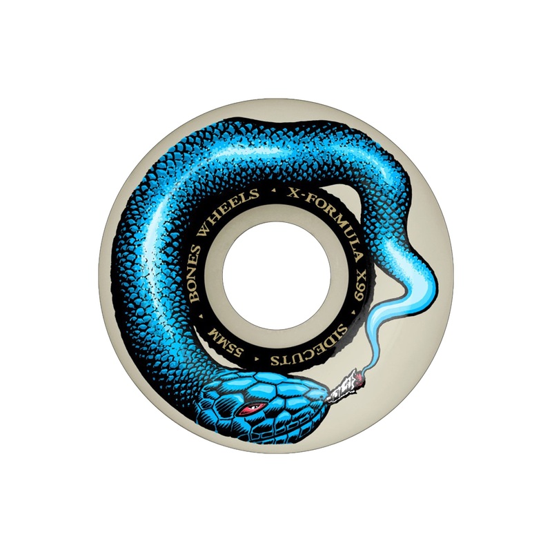 X-Formula V5 Sidecut Smokin Snake Skateboard Wheels