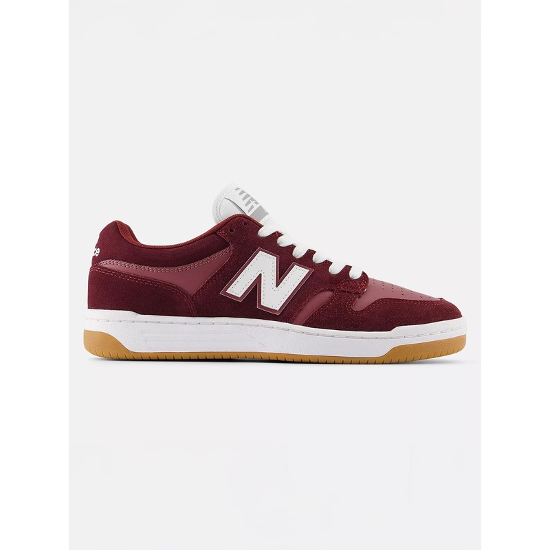 480 Burgundy/White Shoes